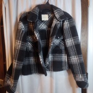Thread & Supply Plaid Fleece Jacket